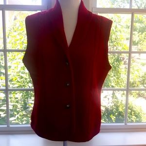 Coldwater Creek Wool Sweater Vest